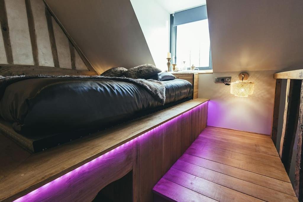 Le Duplex De L'Etoile Home Cinema Jacuzzi Et Sauna Privatif Longmesnil Kültér fotó