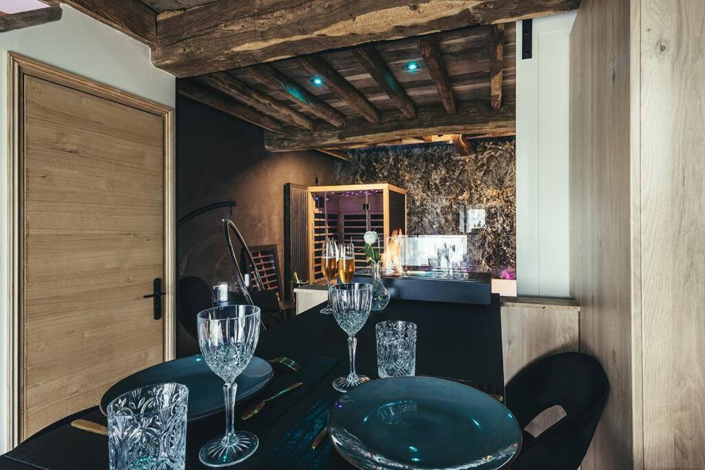 Le Duplex De L'Etoile Home Cinema Jacuzzi Et Sauna Privatif Longmesnil Kültér fotó
